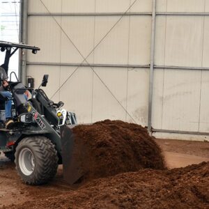 elektrischer radlader g2200e radladerschaufel